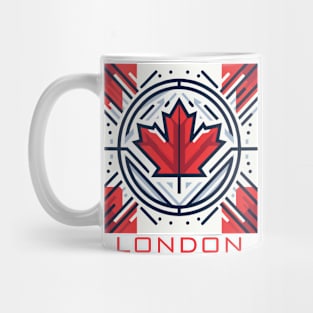 London Ontario Canada Flag Mug